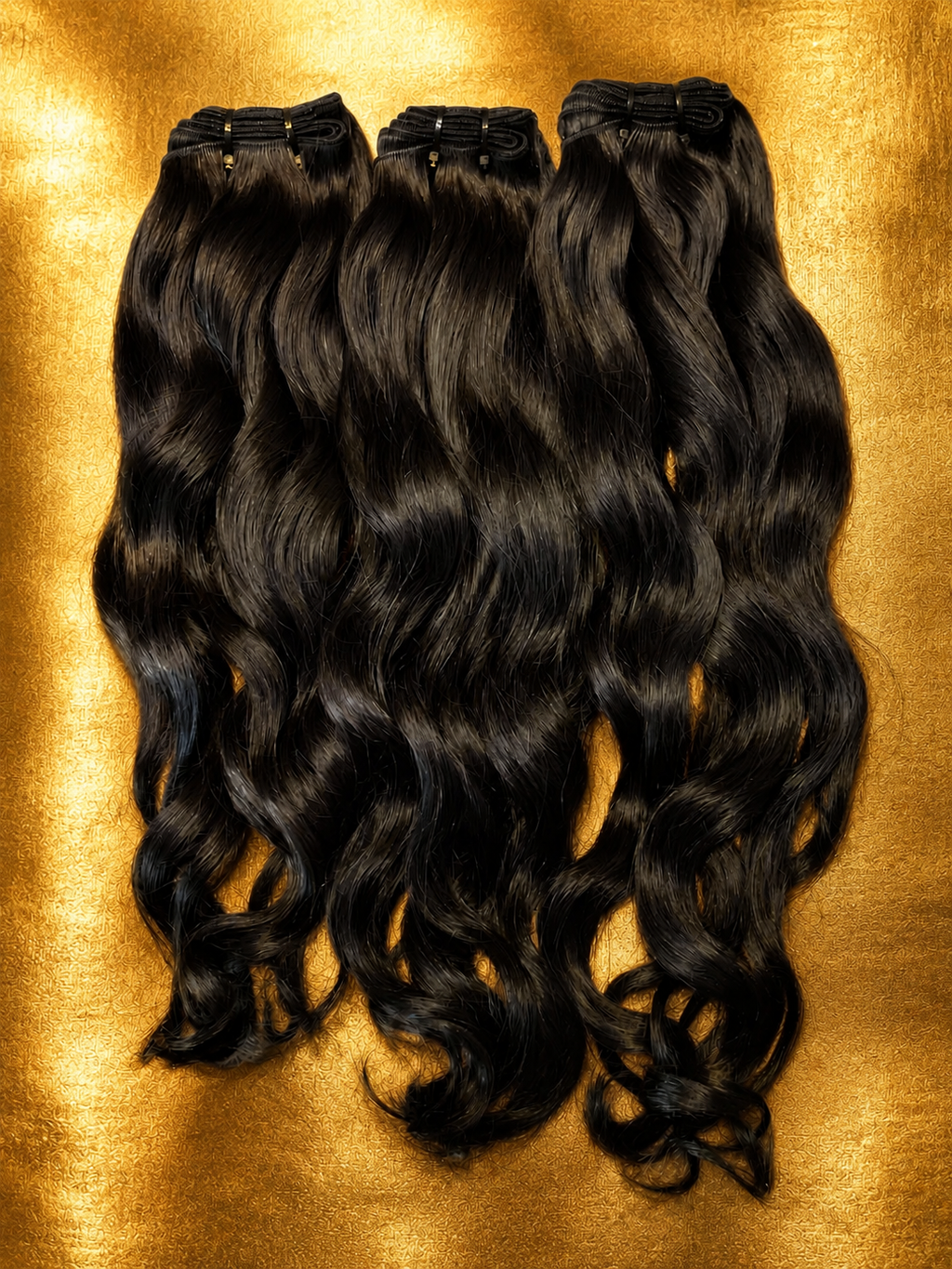 20.22.24.26 Natural Wave 100% Raw Filipino hair bundles