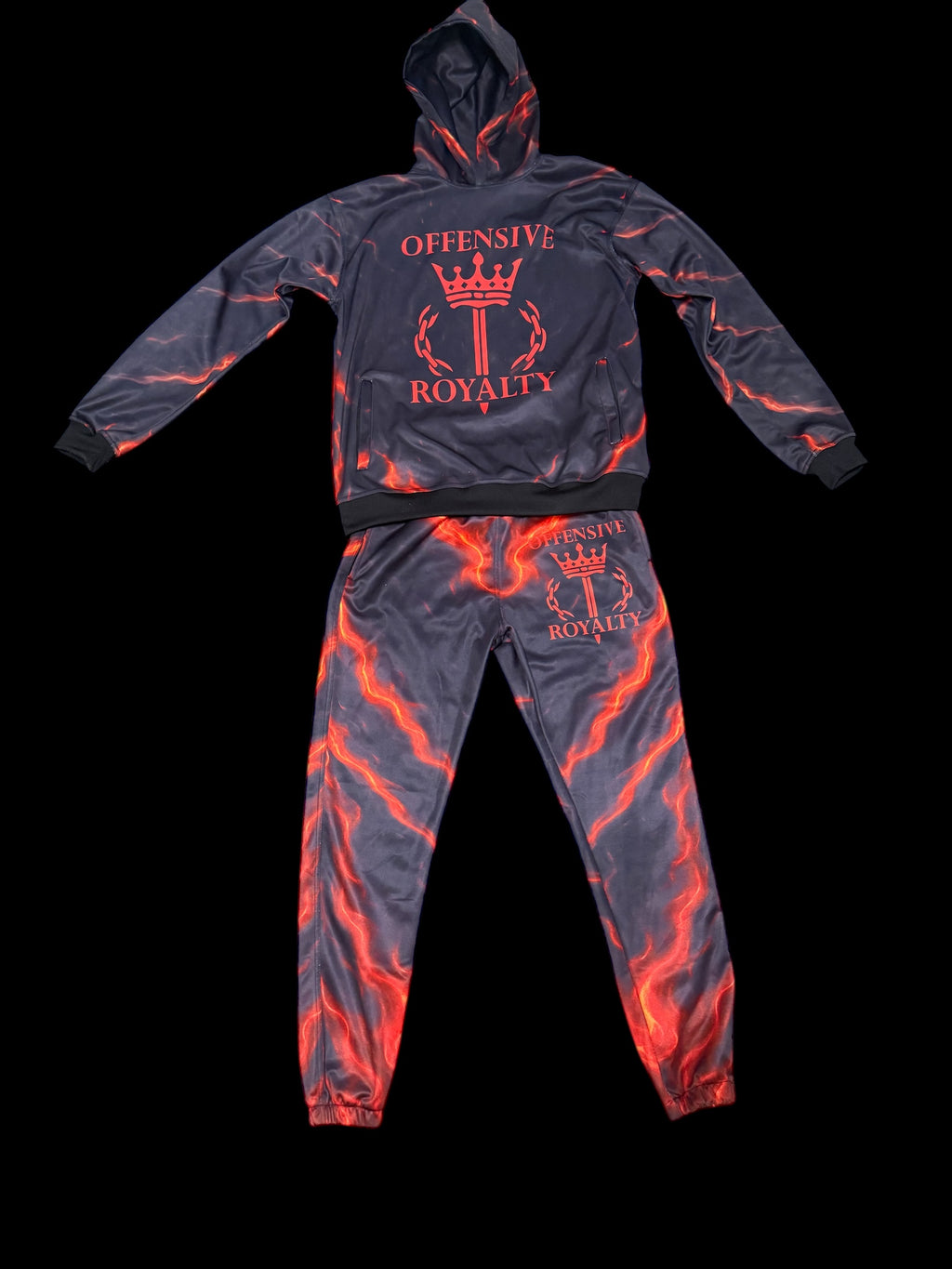 Offensive Royalty “Lightning Fire” Tracksuit
