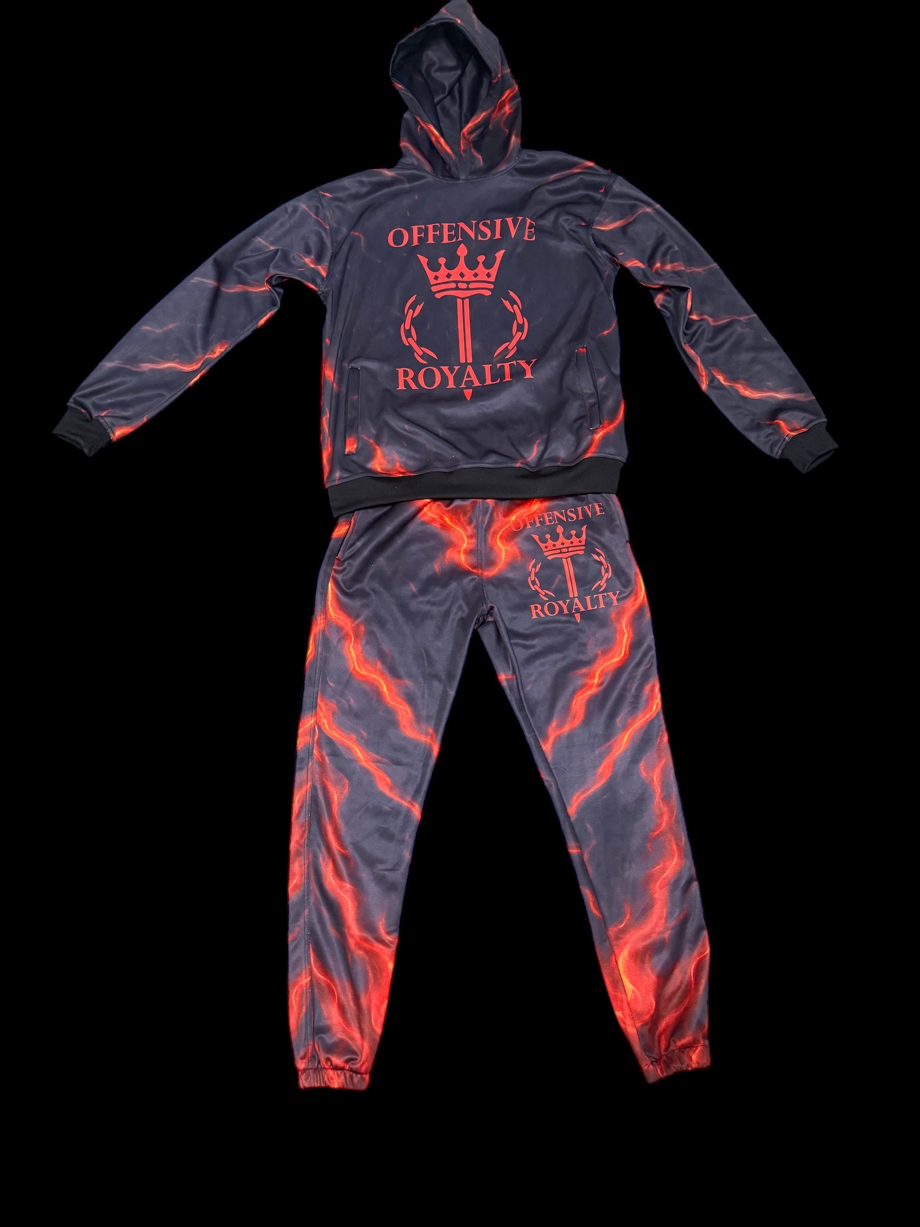 Offensive Royalty “Lightning Fire” Tracksuit